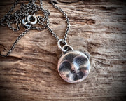 full moon necklace pendant - goddess Luna moon jewelry