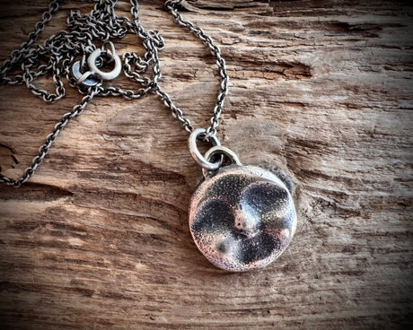 full moon necklace pendant - goddess Luna moon jewelry