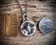 full moon necklace pendant - goddess Luna moon jewelry