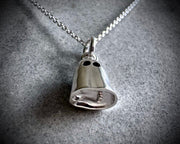 impressionable Isabella ghost pendant - ghost wax seal jewelry