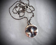 full moon necklace pendant - goddess Luna moon jewelry