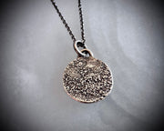 full moon necklace pendant - goddess Luna moon jewelry