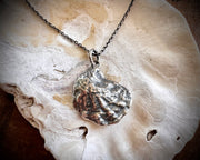 oyster shell necklace pendant