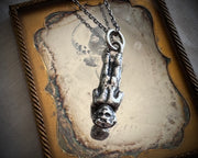 discombobulated Charlotte doll necklace pendant - Frozen Charlotte