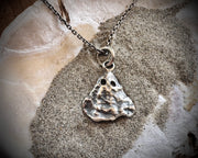 oyster shell ghost necklace pendant