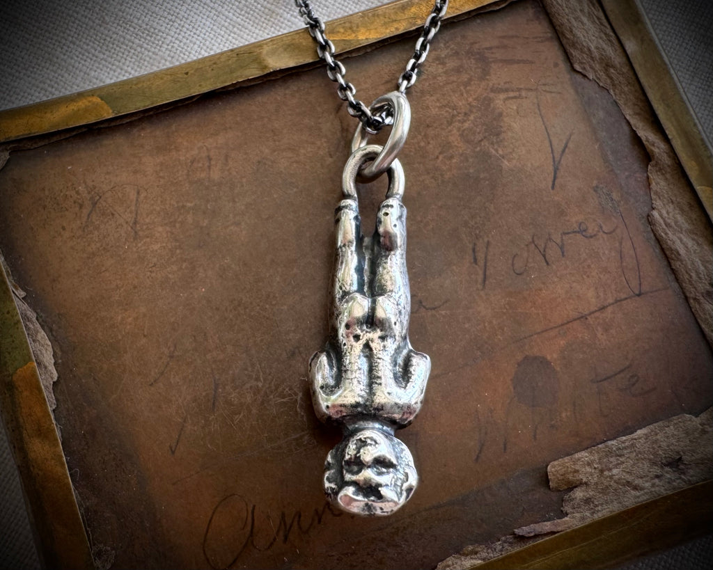 discombobulated Charlotte doll necklace pendant - Frozen Charlotte