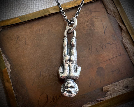 discombobulated Charlotte doll necklace pendant - Frozen Charlotte