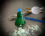 ghosts in the house - Felicia the ghost - magnetic haunted home decor
