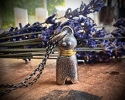 poppet doll necklace pendant ... larger doll jewelry talisman