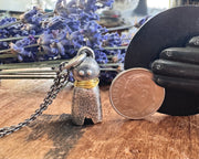 poppet doll necklace pendant ... larger doll jewelry talisman