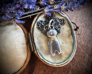 poppet doll necklace pendant ... larger doll jewelry talisman