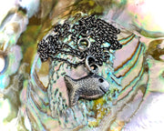 swimming fish necklace pendant - yummy fish jewelry