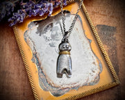 poppet doll necklace pendant ... larger doll jewelry talisman