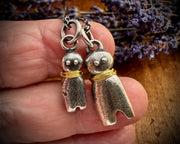 poppet doll necklace pendant ... larger doll jewelry talisman