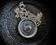 witch cauldron wax seal pendant - wax seal jewelry