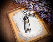 witchy poppet doll necklace pendant ... magical doll jewelry