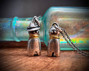 witchy poppet doll necklace pendant ... magical doll jewelry