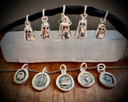 cauldron wax seal pendant - witchy wax seal jewelry