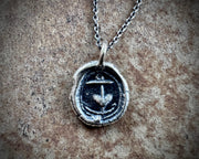 anchor and heart necklace