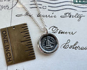 such is life wax seal jewelry