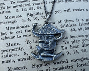 good luck mushroom pendant