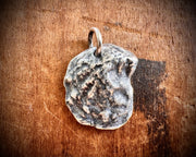 custom for GG - oyster shell necklace pendant