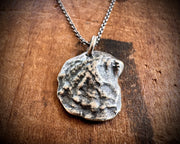 custom for GG - oyster shell necklace pendant