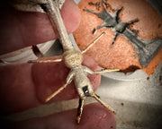 tiny witchy doll pendant - Selma - magical doll jewelry