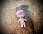 tiny witchy doll pendant - Selma - magical doll jewelry