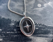 north star wax seal pendant