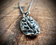 lavender necklace pendant