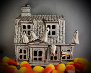 ghosts in the house - Tallulah ghost - magnetic haunted home decor