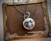 snow moon necklace