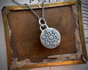 snow moon necklace