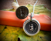 bear ME IN MIND wax seal necklace