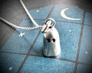 impressionable starry Stella ghost pendant - ghost wax seal jewelry