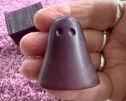 Fiammetta the ghost candle snuffer - large bronze ghost for the home