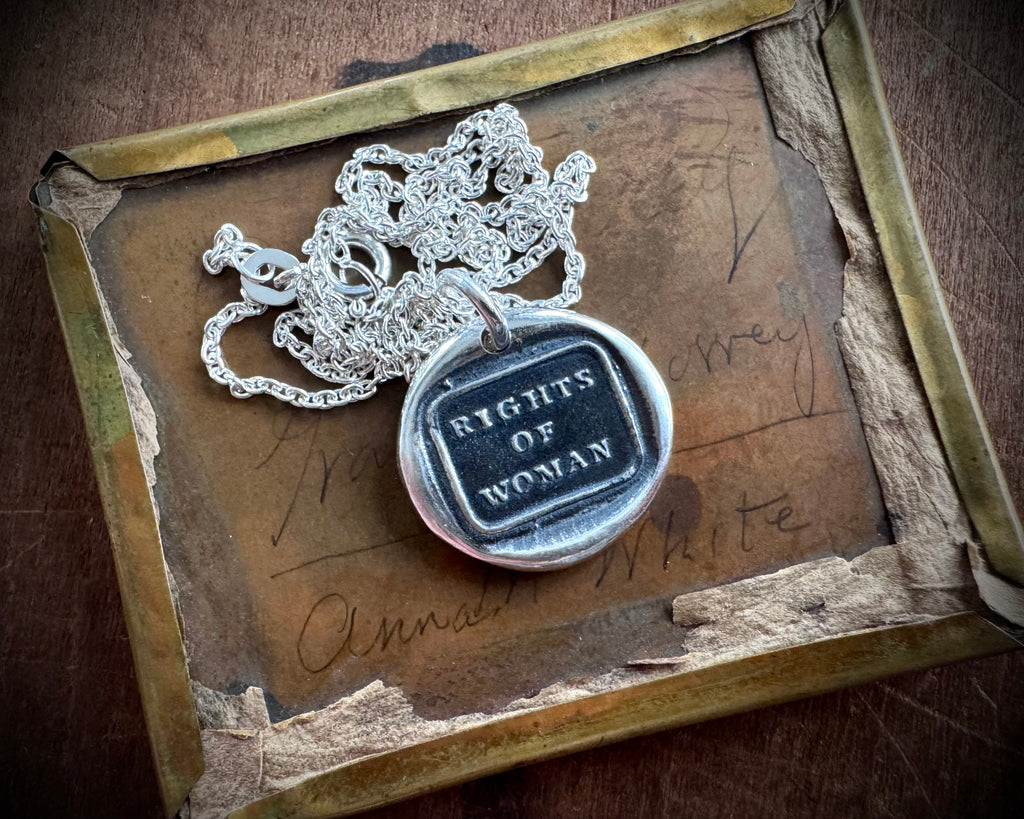Rights of Woman - Historic Suffrage Movement Jewelry