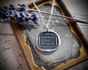 Rights of Woman - Historic Suffrage Movement Jewelry