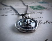 lunar necklace charm