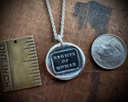 Rights of Woman - Historic Suffrage Movement Jewelry