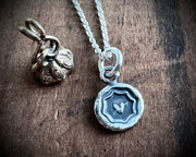 heart wax seal necklace - sealed with love - wax seal jewelry