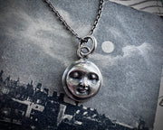 full moon necklace