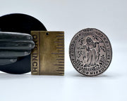 guardian angels - large antique desk wax seal