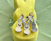 peeps bunny pendants