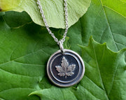 leaf pendant