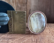 heart in hand wax seal fob - antique wax seal