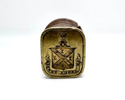 castle tower crest antique wax seal - antique desk wax seal