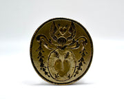 heart and arrows antique wax seal - antique desk wax seal