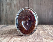 heart padlock fob  seal - j’ai la cle - antique fob wax seal